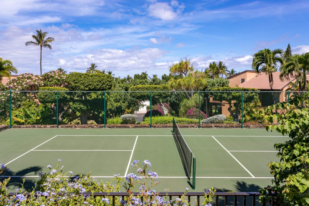 View of courts from unit 50B