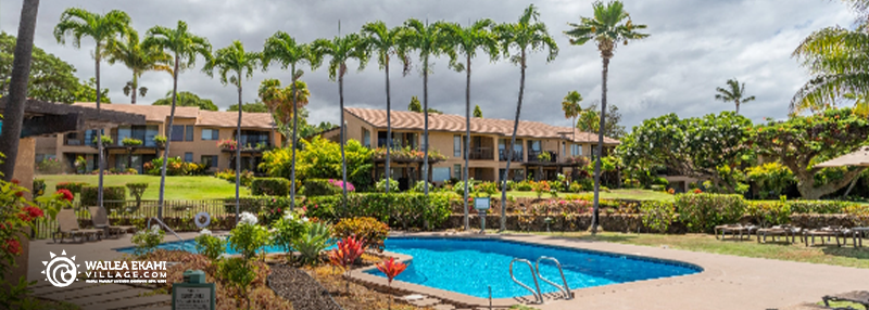 Wailea Ekahi Village condos and pool view