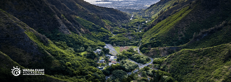 View of Maui from afar