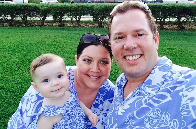 Matt and Lory with Makena